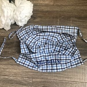 3 FOR $20 Maddux monogrammed small basket Liner PB